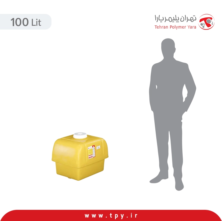 مخزن سمپاش 100 لیتری دو طبقه