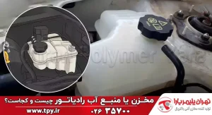 مخزن آب رادیاتور یا منبع آب خودرو چیست و چه کاربردی دارد؟