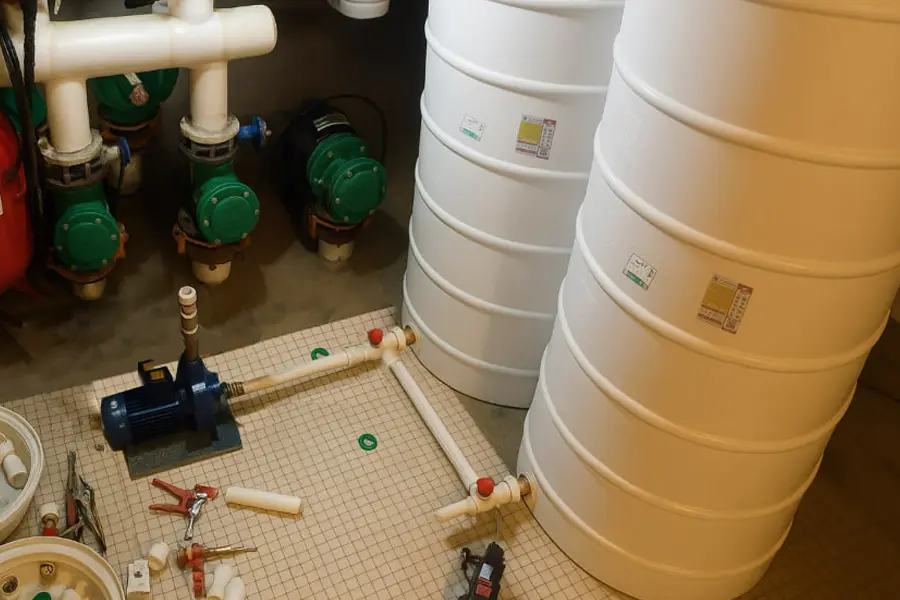 کوپل کردن منبع‌های آب