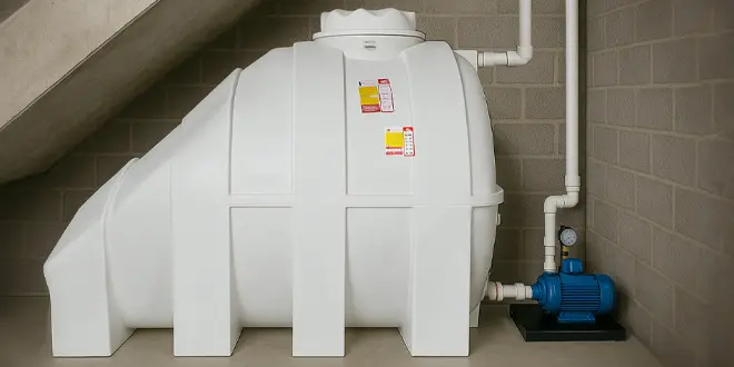 قیمت مخزن آب زیر پله پلاستیکی پلی اتیلن