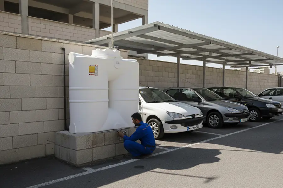 مخزن آسان رو برای عبور از درهای باریک