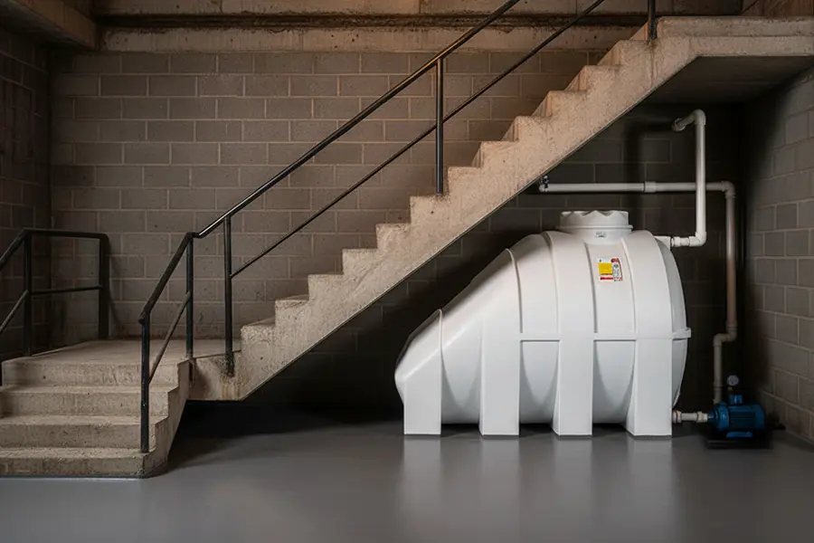 مخزن زیر پله ای