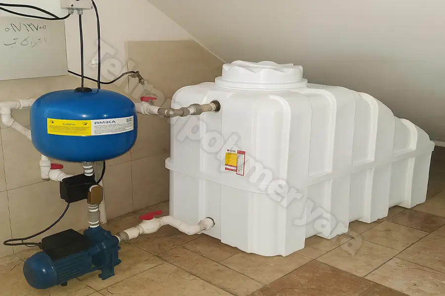 مخزن زیر پله ای مکعبی