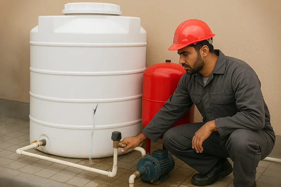 علت خالی شدن و پر نشدن مخزن