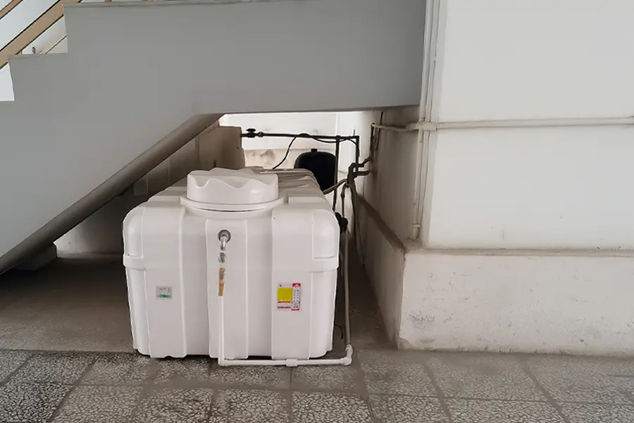 مخزن مکعبی چهار گوش