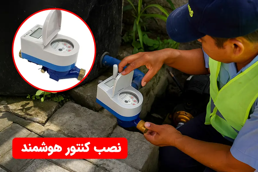 نصب کنتور هوشمند