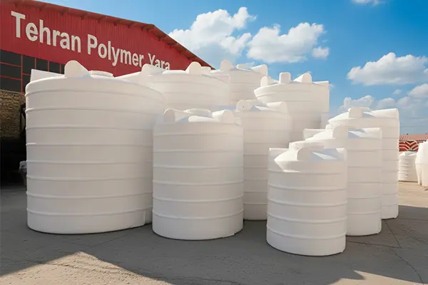 مخزن پلی اتیلن عمودی