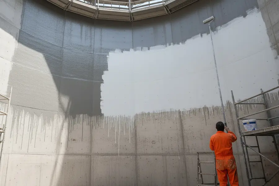 آب بندی مخازن بتنی