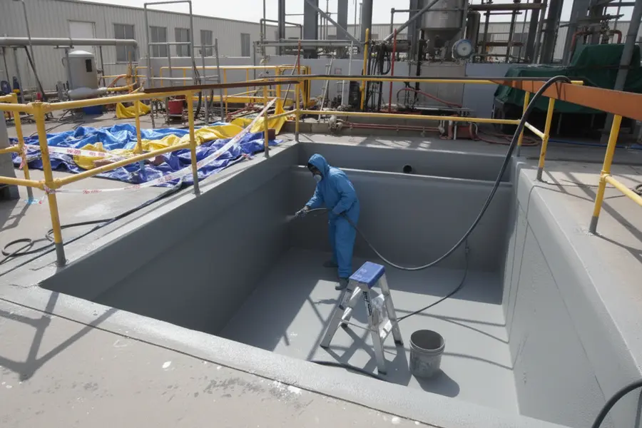 آب بندی مخازن بتنی