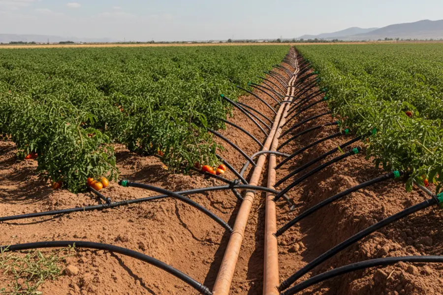 لوله آبیاری قطره‌ای