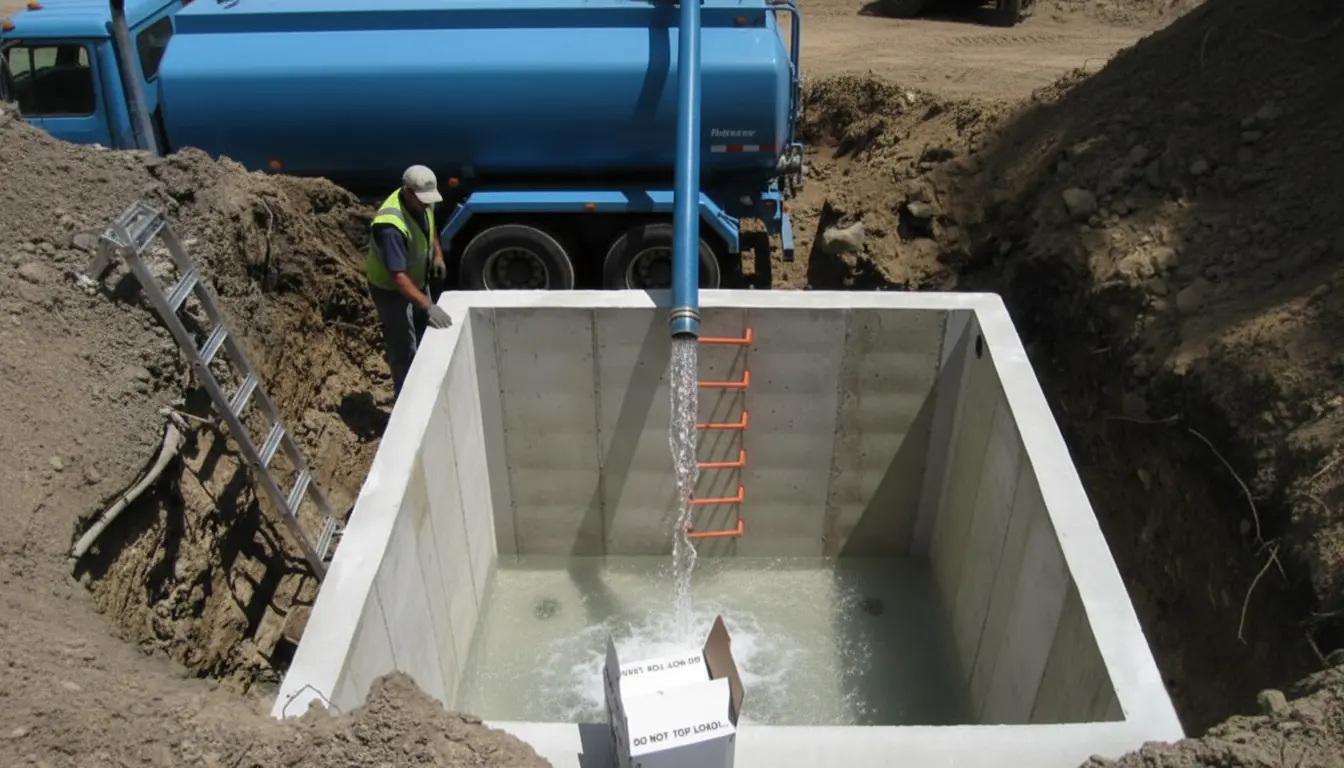 مخزن بتنی سپتیک تانک