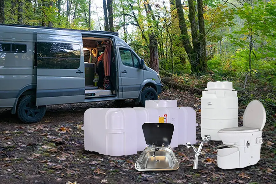 مخزن آب کمپر و آفرود