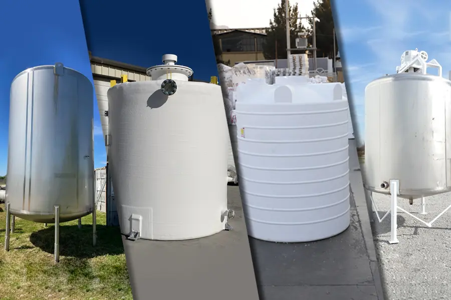 انواع مخازن ذخیره اب